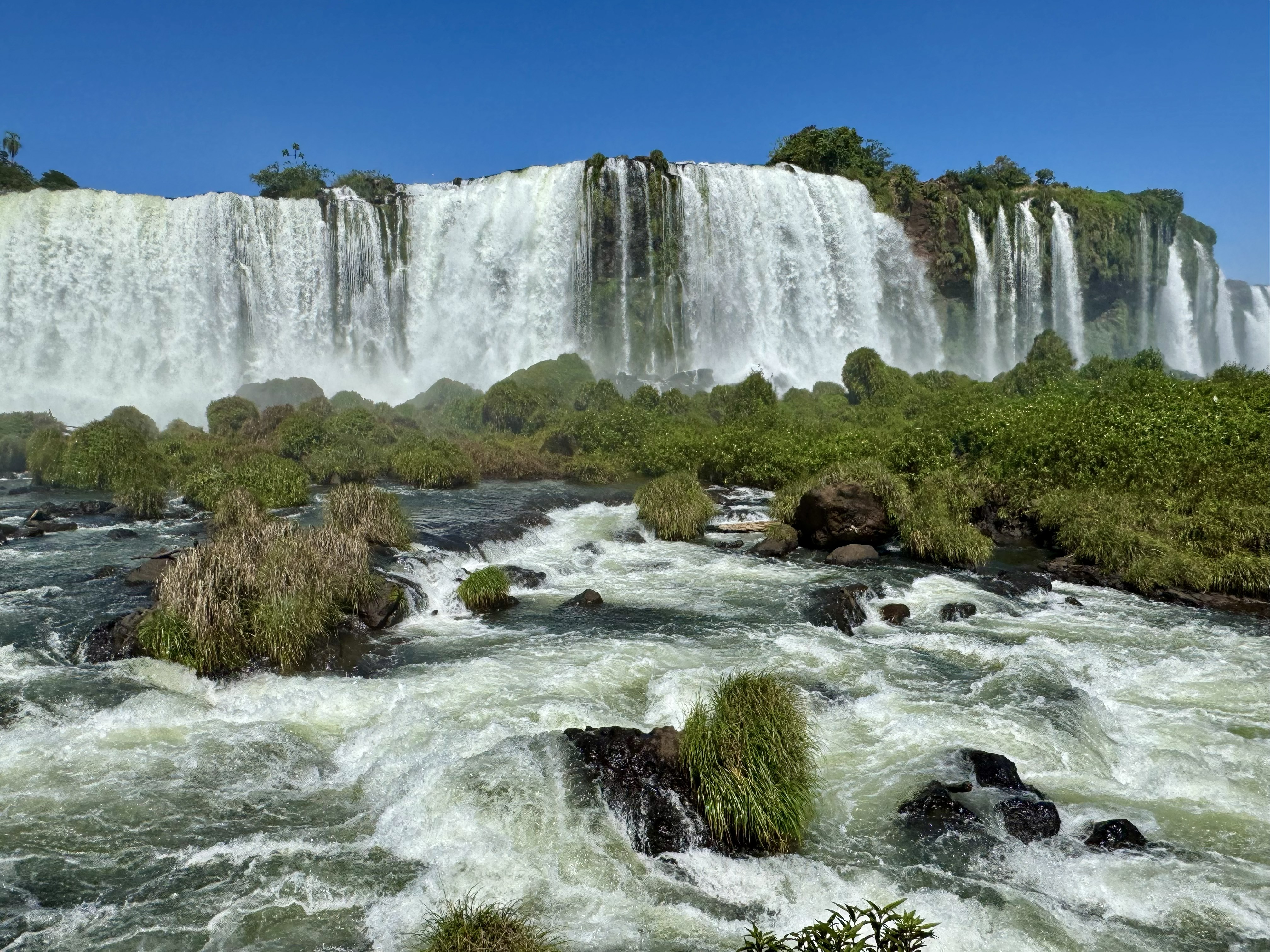 The Iguazu Falls are recognized as one of the new...