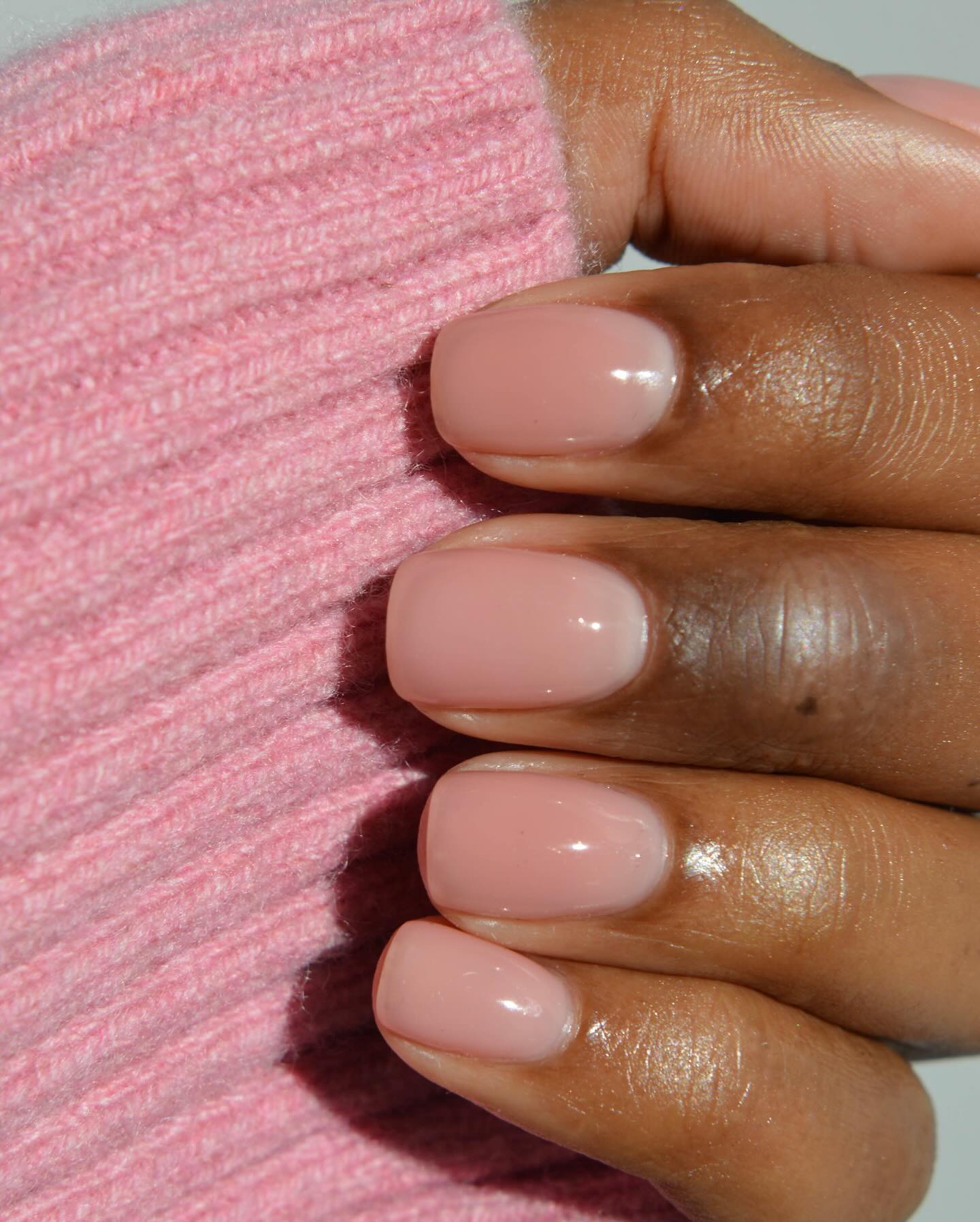 A gel manicure.