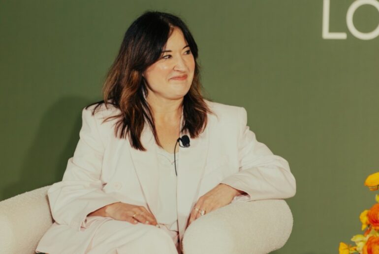 Amanda Nusz of Target to WWD's Los Angeles Beauty Forum.