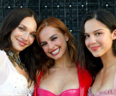 Maddie Ziegler, Addison Rae and Olivia Rodrigo at Coachella.