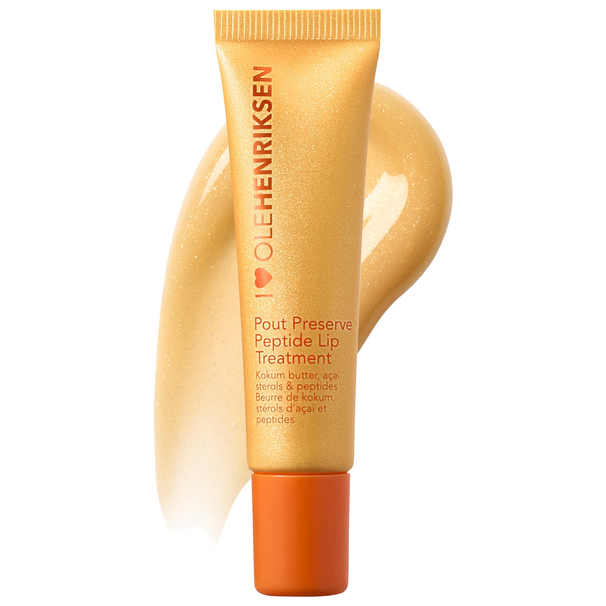 Pout Preserve Hydrating Peptide Lip Treatment - Peach Glaze - Glazed Peach Tint + Sweet Peach Scent