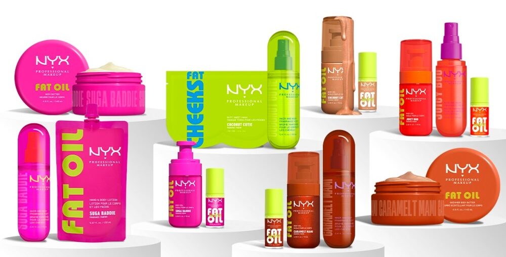 The NYX Fat Oil Body collection