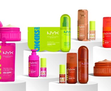 The NYX Fat Oil Body collection