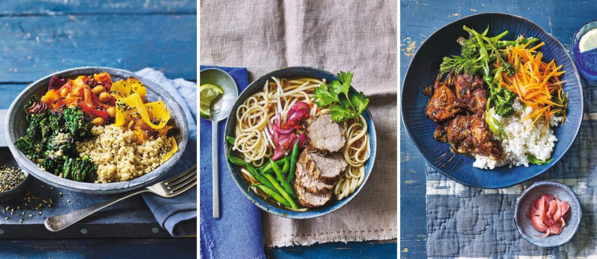 5 glow-up dinners full of veg, vitamins, and antioxidants