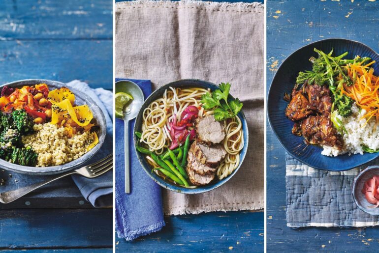 5 glow-up dinners full of veg, vitamins, and antioxidants