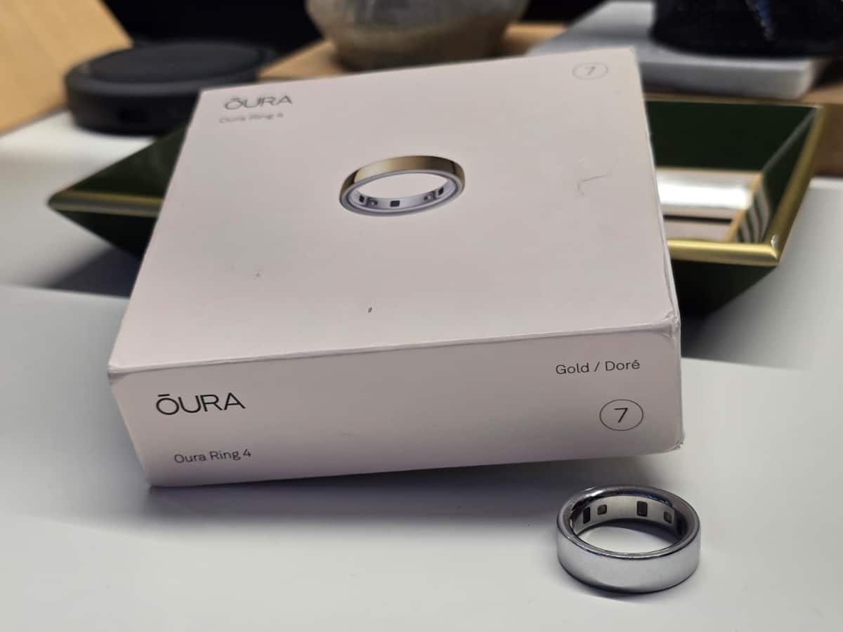 Oura ring 4 fitness review box
