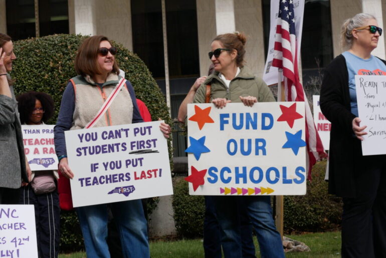 What's the status of 2026 teacher pay and benefits in NC?