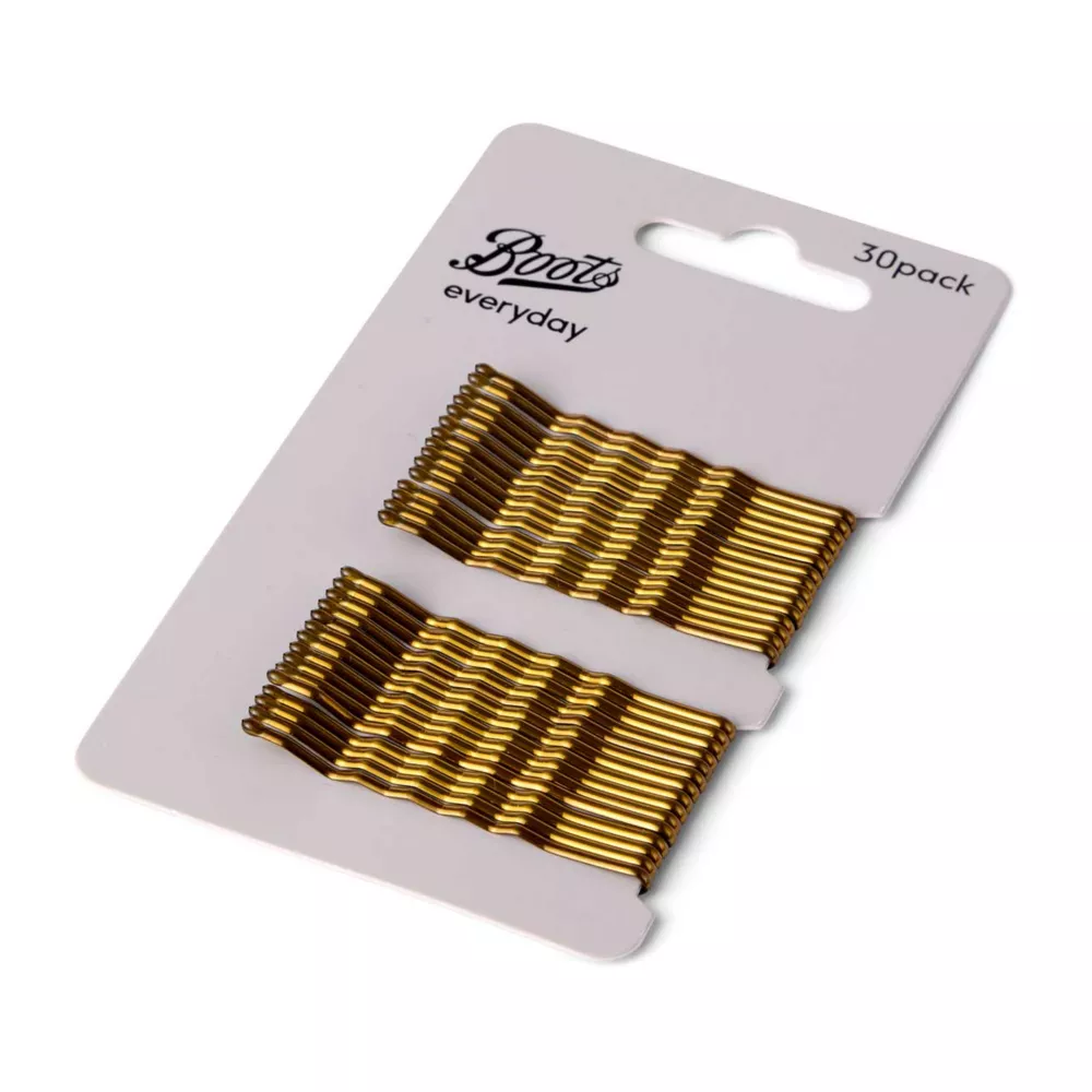 Boots Blonde Hair Grips 30s