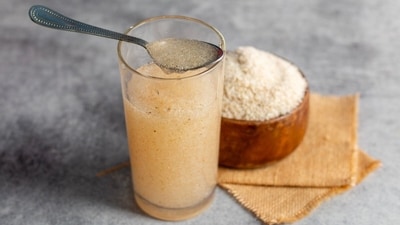 Isabgol or psyllium husk is a rich source of soluble fibre that helps you feel full for longer. (Adobe Stock)