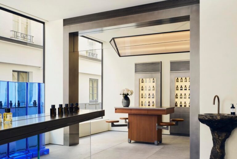 Matière Première's boutique on Paris' Rue Saint-Honoré