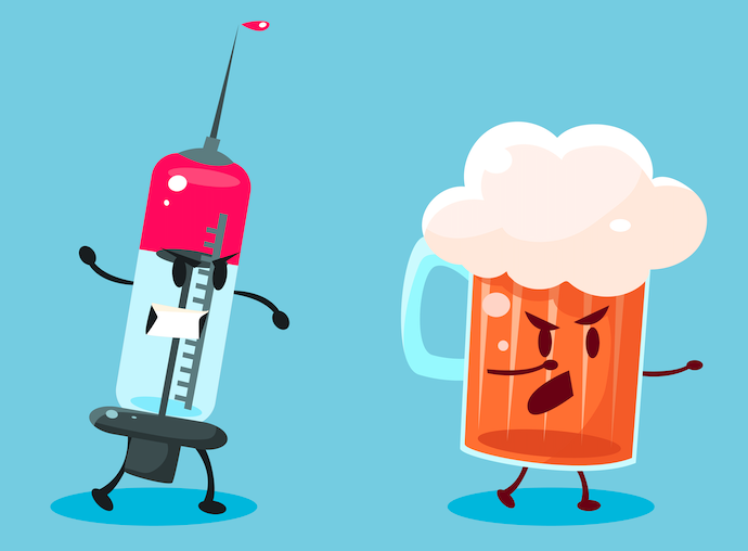 Can 'vaccine beers' help win over anti-vaxxers?