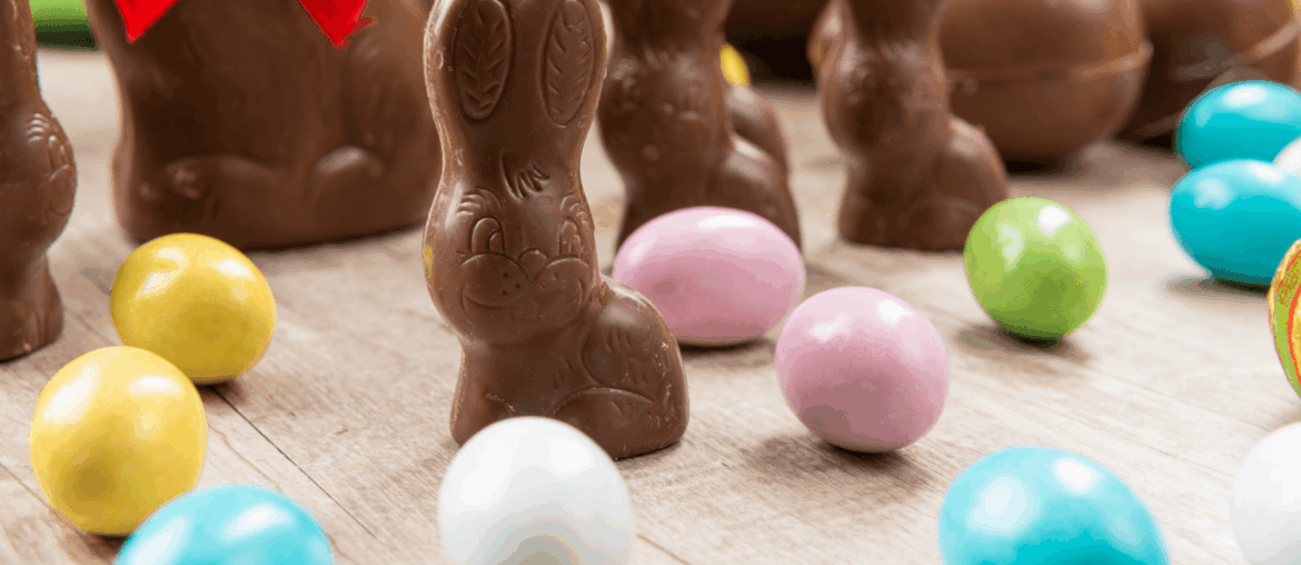 How many Easter eggs does it take to gain a kilogram?
