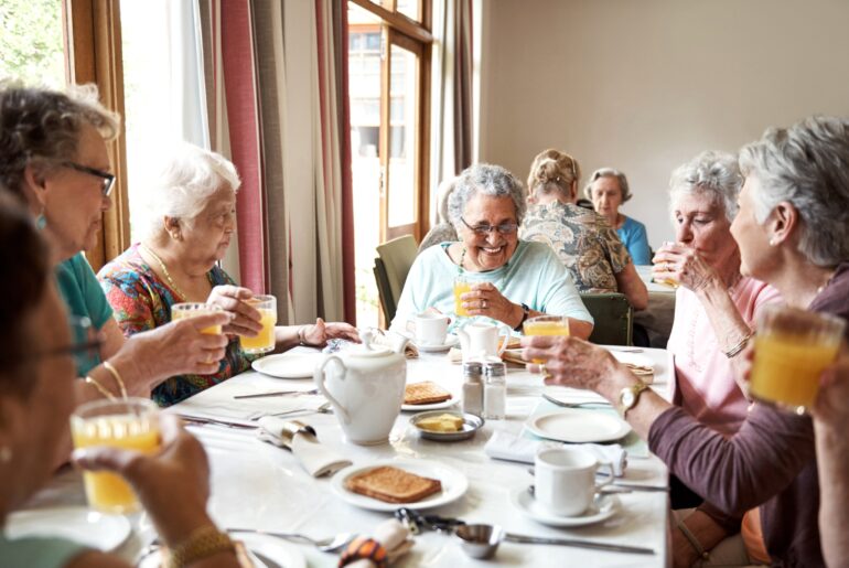 Senior communities offer built-in nutrition support for residents