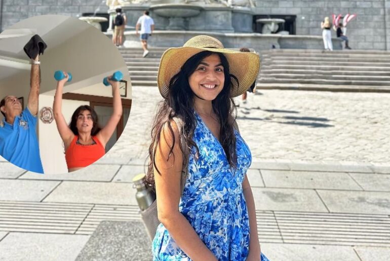 Shenaz Treasury’s Dad’s 83-Year Fitness Secret