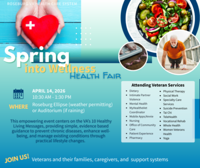 ROSEBURG VA SPRING INTO WELLNESS HEALTH FAIR – KQEN News Radio