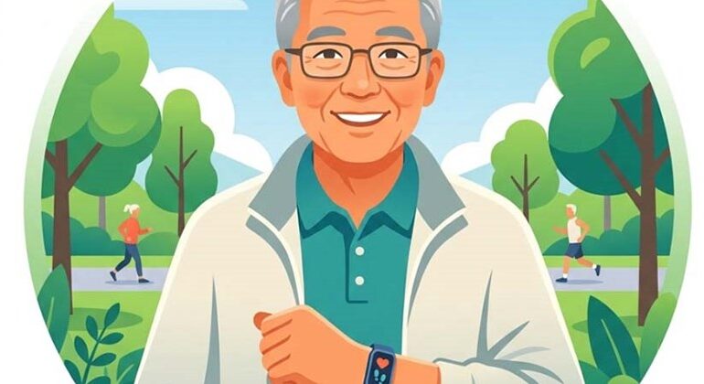 Physical fitness tracking devices help older people live more proactively