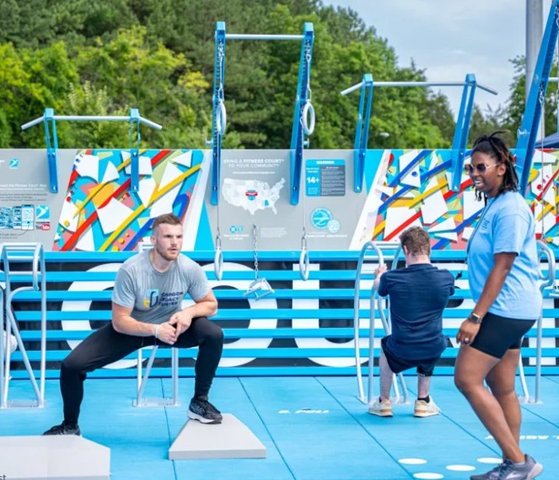 Outdoor fitness court gets OK for Woodward Park