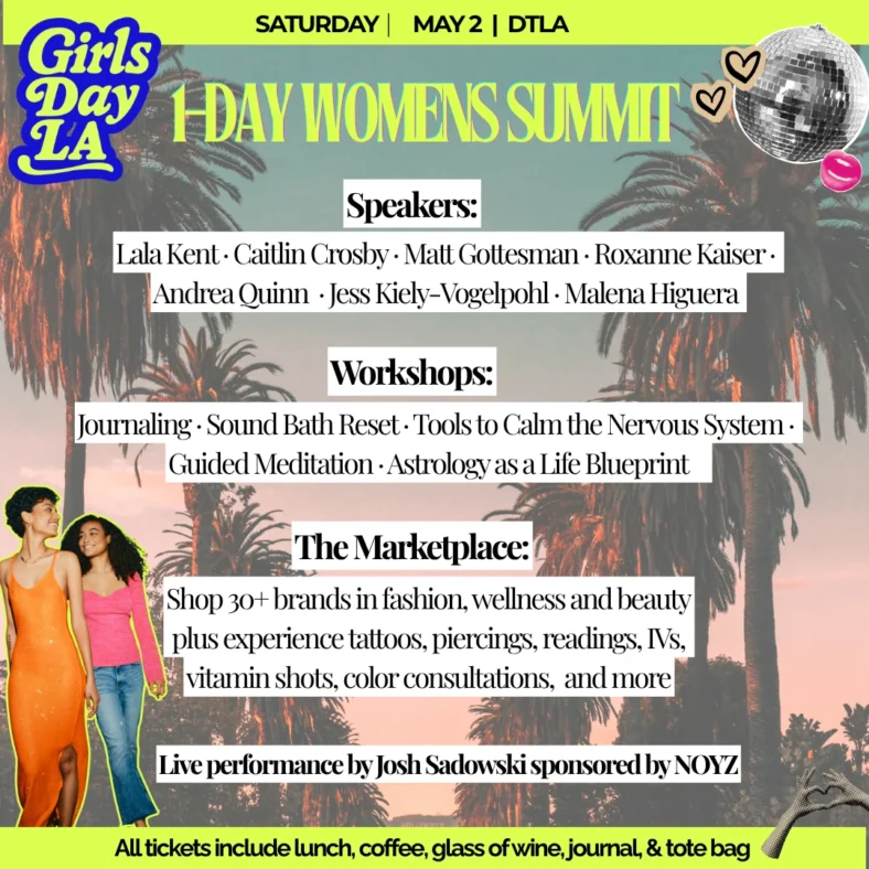Lineup for the Girls Day LA event
