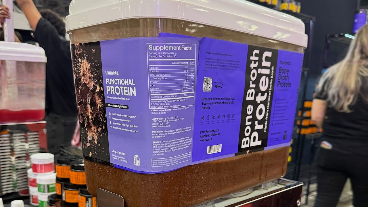 TruMeta Bone Broth Protein at Arnold Expo