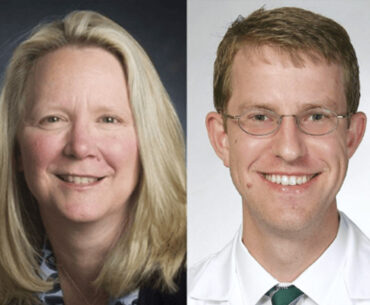 Head shot of Fran Lund and John T. Killian