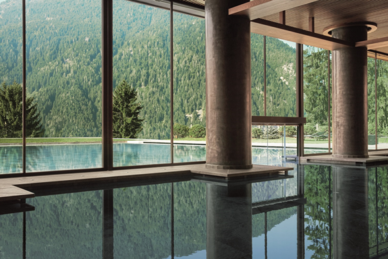 Lefay Dolomiti_Indoor Outdoor Pool