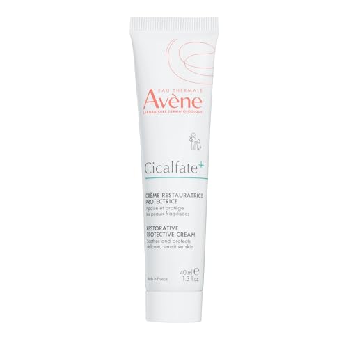 Avène Cicalfate+ Restorative Protective Cream, Face Moisturizer, Face Cream for Sensitive Skin, Helps Restore Skin Barrier, Restorative Cream, Safe for Infants, Children and Adults, 1.3 Fl Oz
