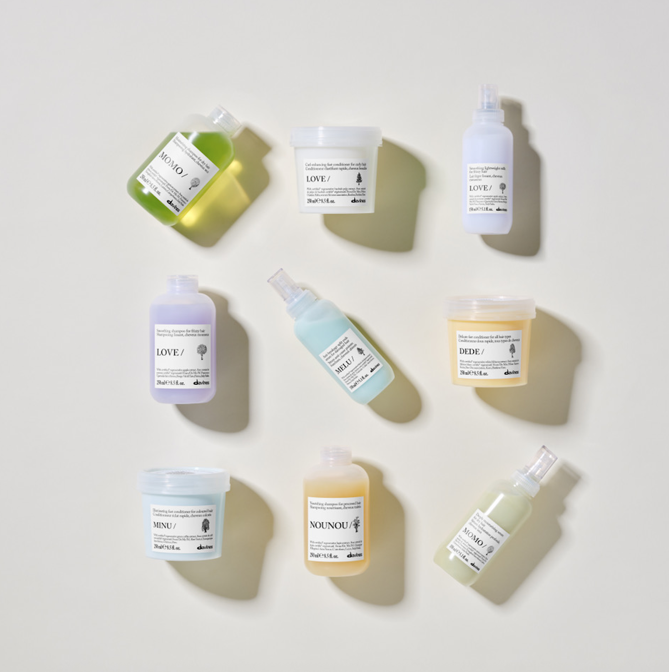 Davines hair care