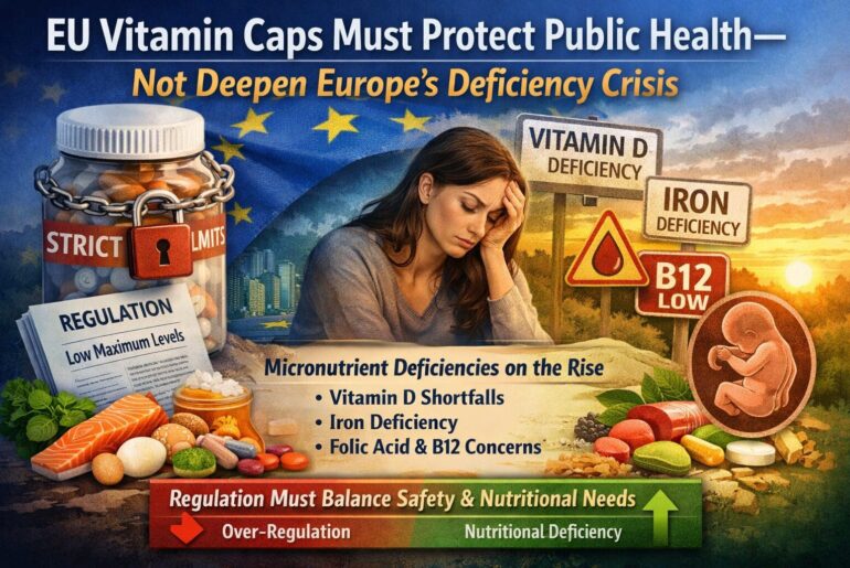 EU Vitamin Caps Must Protect Public Health—Not Deepen Europe’s Deficiency Crisis