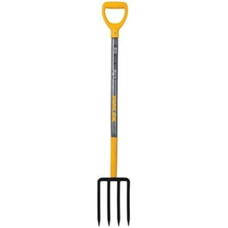 True Temper 4-Tine Spading Digging Fork