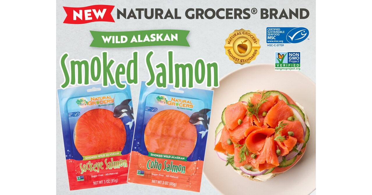 Natural Grocers® Expands Private-Label Brand With Two Varieties of Wild Smoked Salmon