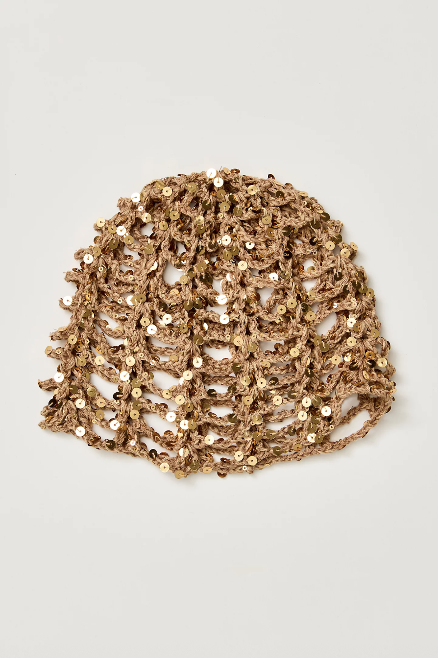 Free People, Mila Sequin Disco Cap