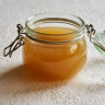 Home-made bone broth is inexpensive to make and nourishing to eat.