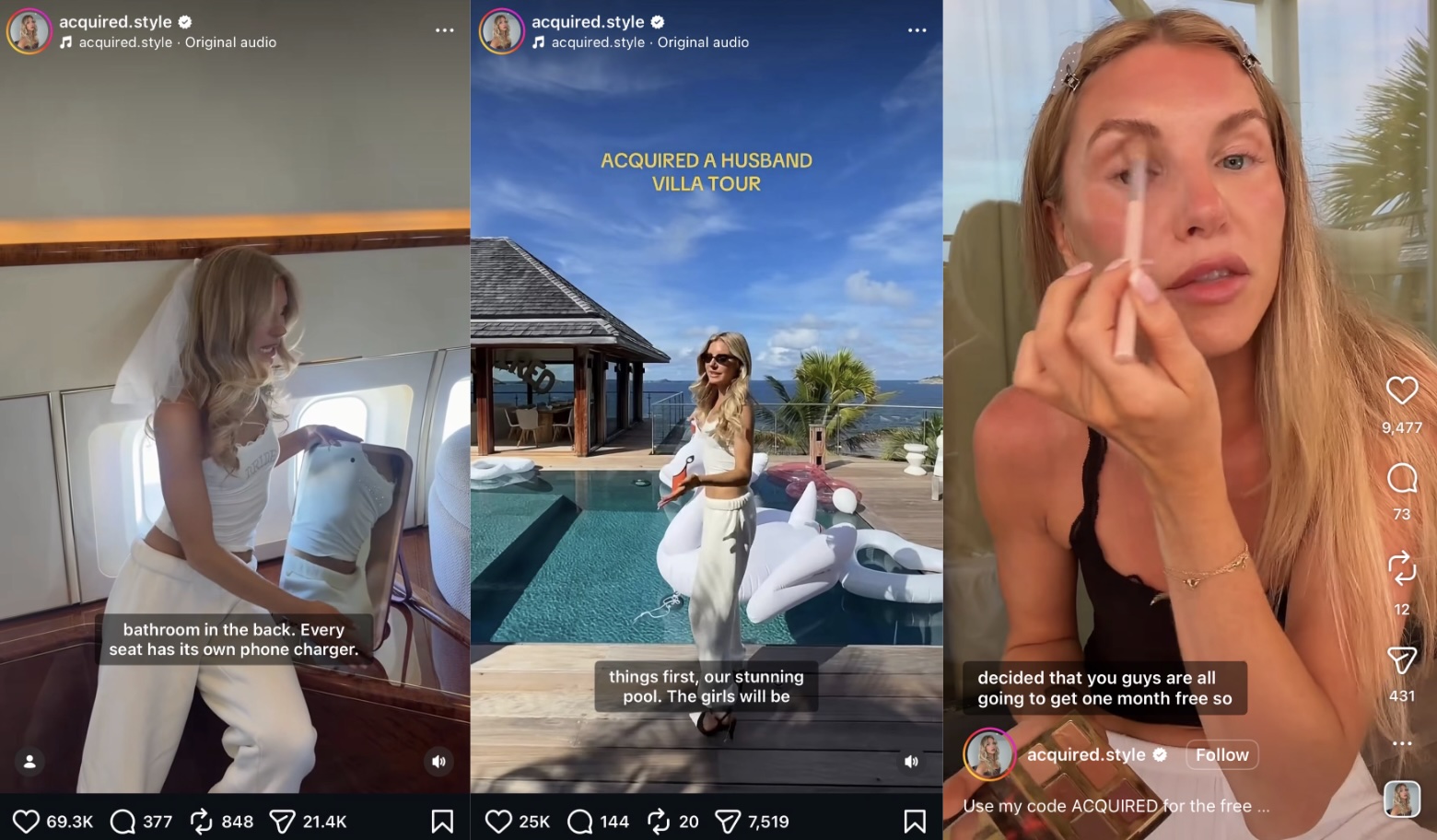 Swan Beauty CEO on the @acquiredstyle bachelorette party