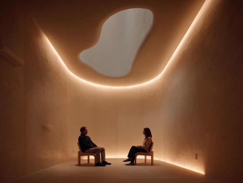 alchemy 38 layers wood, stone, and light into a ritual-driven wellness retreat in new york - 1