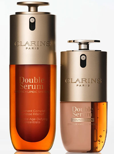 Aptar Beauty and Clarins launch the Double Serum Hybrid Foundation