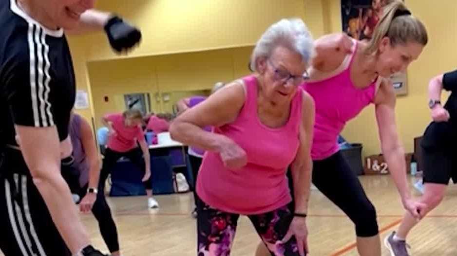 Happy 91st Birthday Mary from Encompass Fitness