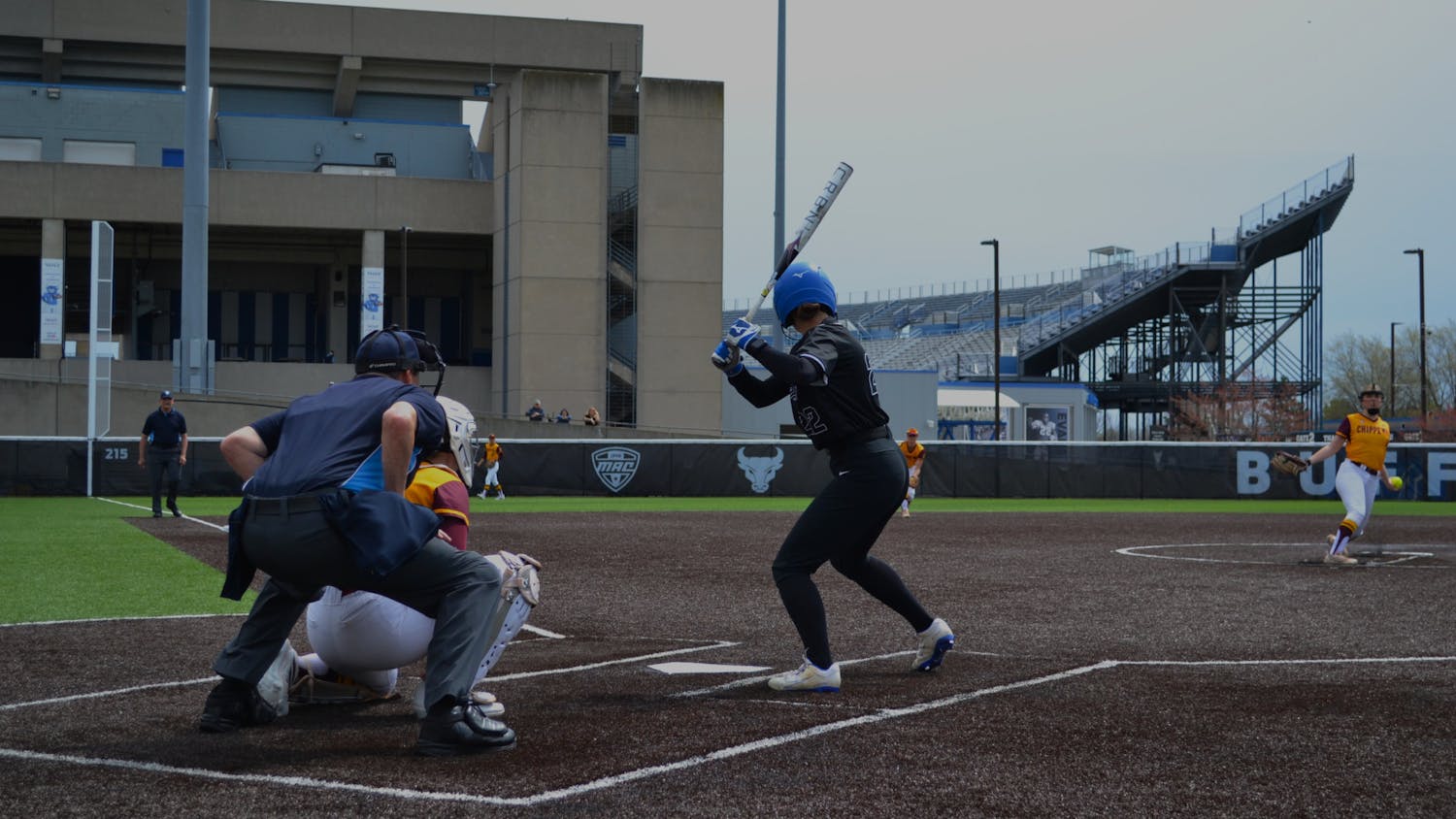 Softball against Central Michigan.
