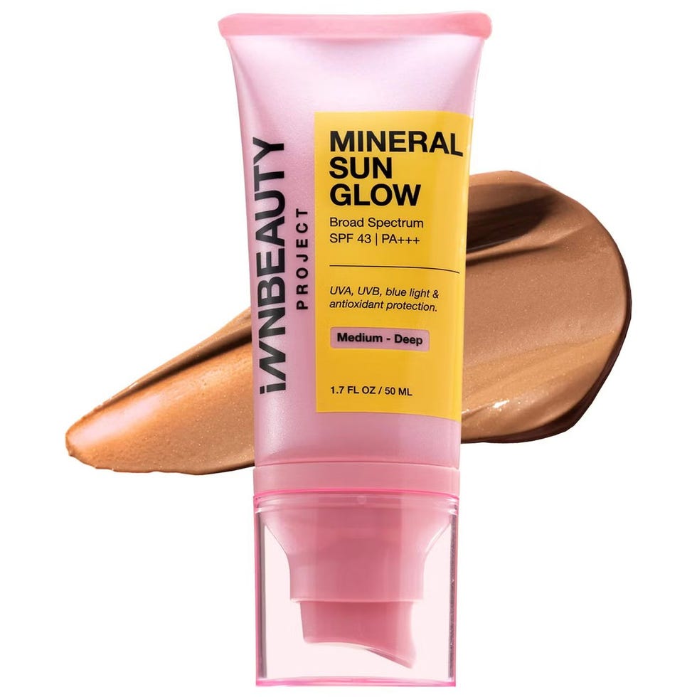Mineral Sun Glow Broad Spectrum SPF 43 PA +++ in Medium-Deep