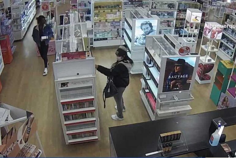 Video of Ulta Beauty store theft in Albuquerque