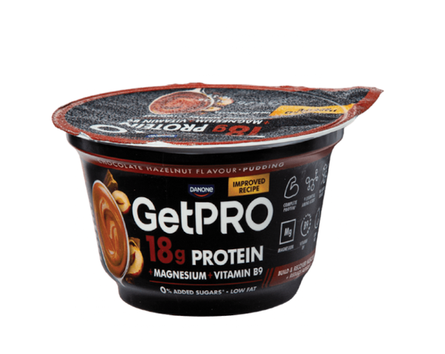 protein pudding cup with nutritional information