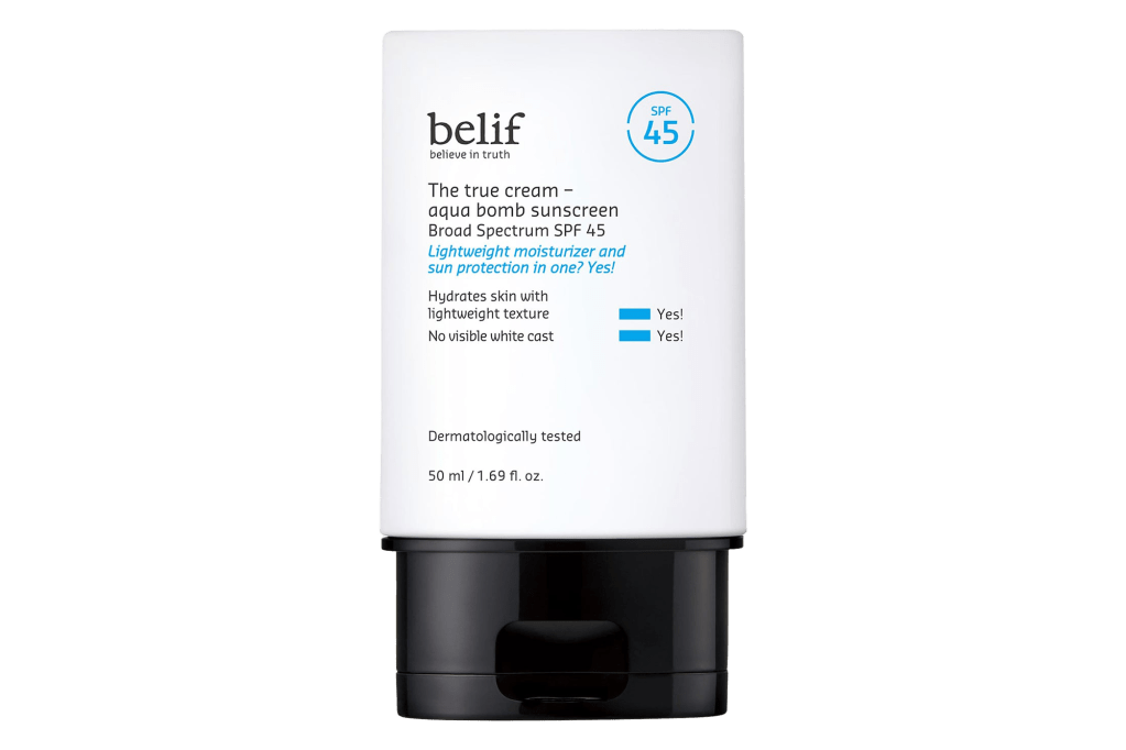 belif The True Cream Aqua Bomb Sunscreen SPF 45