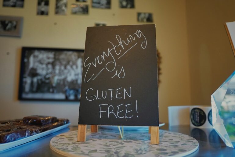 gluten-free stock image