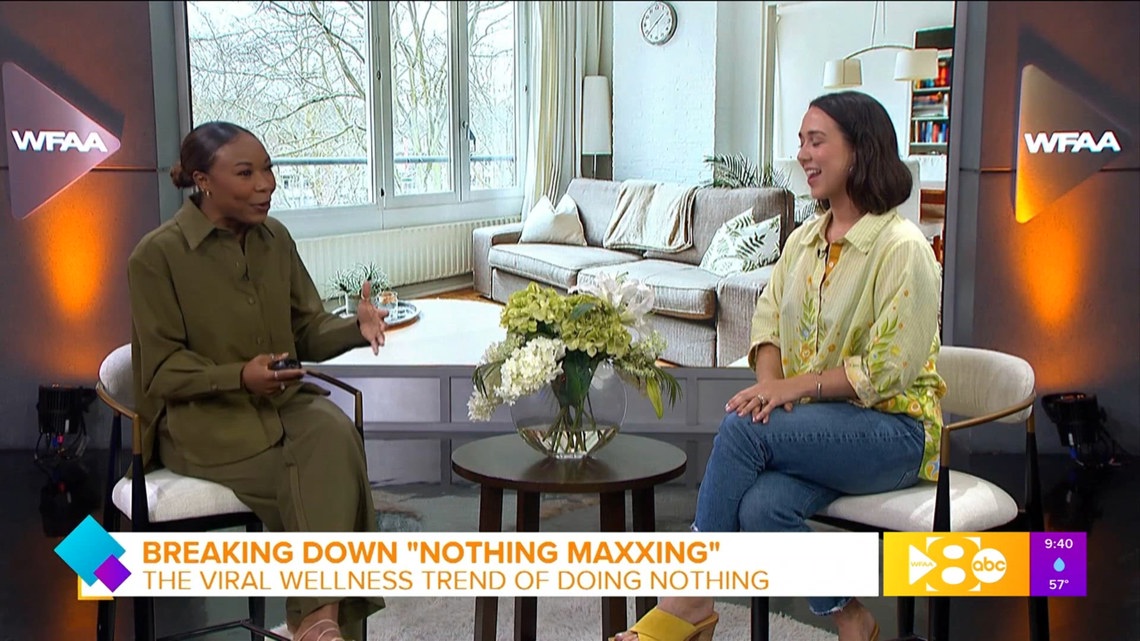 Breaking down the viral wellness trend "Nothing Maxxing"