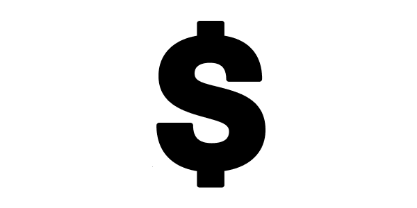 Dollar sign symbol