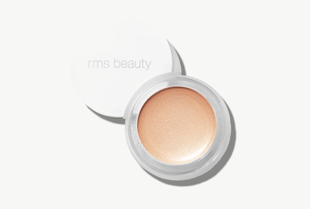 rms beauty cream blush with lid slightly ajar