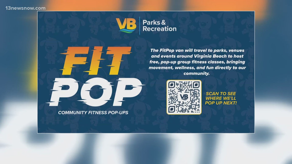 Virginia Beach Parks and Recreation promotes fitness and fun with pop-up events