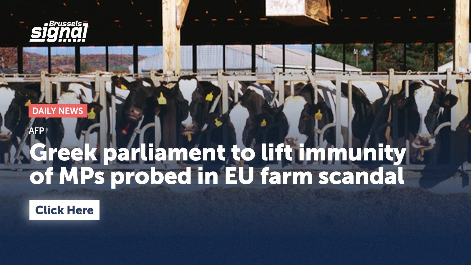 Greek parliament to lift immunity of MPs probed in EU farm scandal