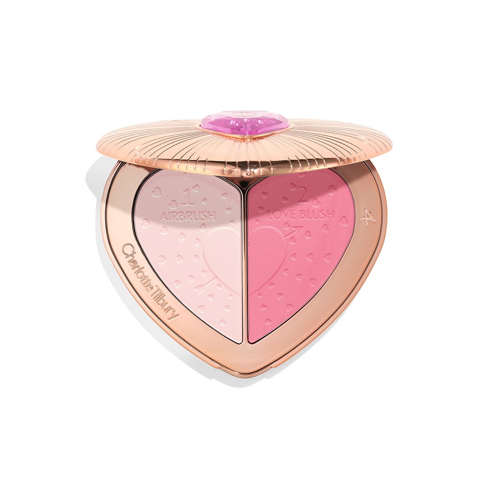 Charlotte Tilbury Pillow Talk Beauty Soulmates Brighten & Blush Powder Palette