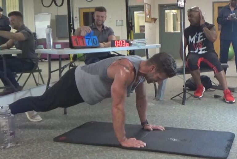 A push-up to the limit: Cumberland County man breaks clap push-up Guinness World Record