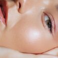 face makeup stock image
